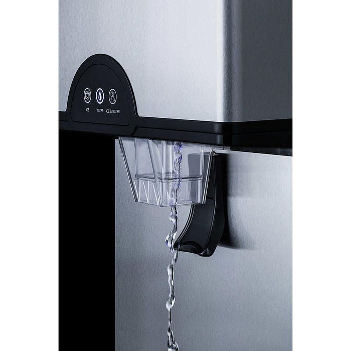 Summit 17 in. Wide Countertop Commercial Water and Ice Dispenser with 282 Lbs. - AIWD282