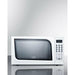 Summit 18 in. Compact Microwave with 800 Cooking Watts, Multiple Power Levels, One-Touch Auto Cook Menu - SM901WH