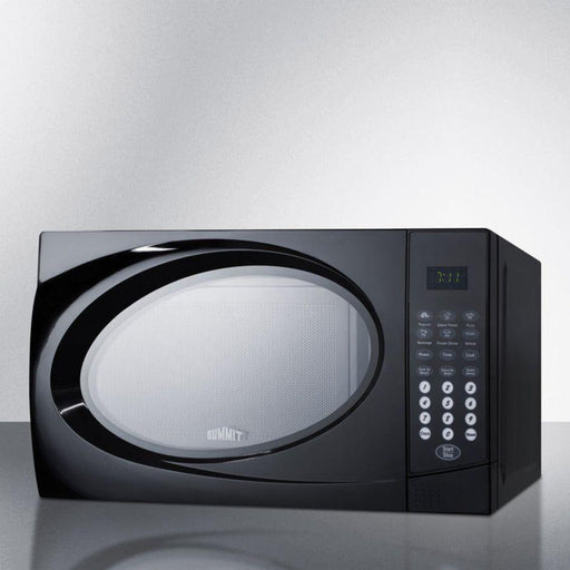 Summit 18 in. Compact Microwave with 800 Cooking Watts, Multiple Power Levels, One-Touch Auto Cook Menu - SM902BL