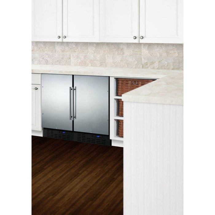 Summit 18 in. Wide Built-In All-Refrigerator - FF1843B