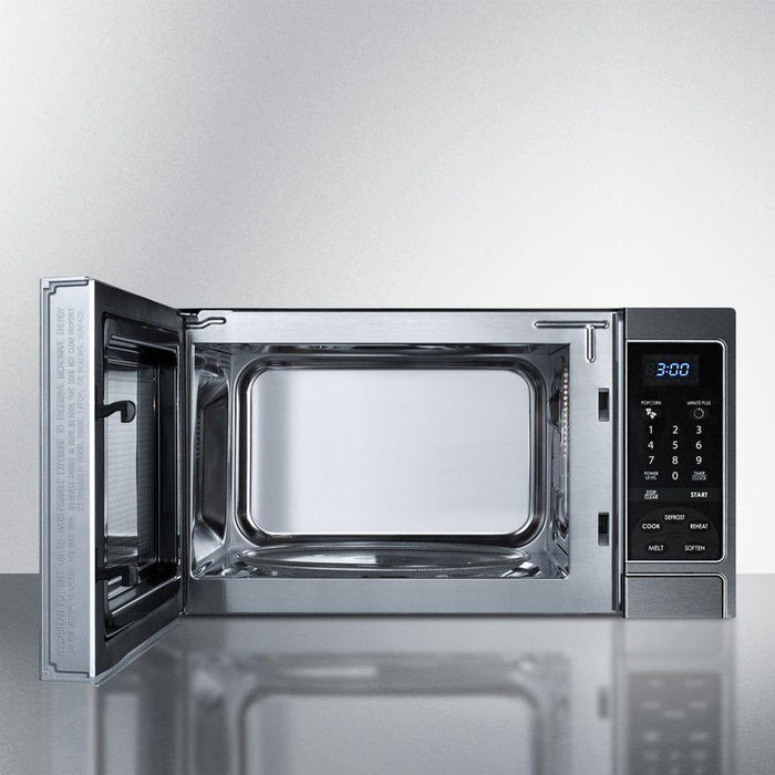 Summit 19 in. Wide 0.9 Cu. Ft. Capacity 900 Watt Compact Microwave - SCM853