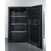 Summit 19 in. Wide 3.13 Cu. Ft. Energy Star Rated Compact Refrigerator with Professional Handle - ADA Compliant - FF195