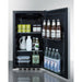 Summit 19 in. Wide 3.13 Cu. Ft. Energy Star Rated Shallow Depth Built-In All-Refrigerator (Panel Not Included) - FF195IF