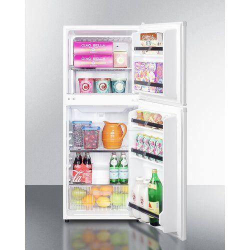 Summit 19 in. Wide Top Mount Refrigerator-Freezer - FF711ES