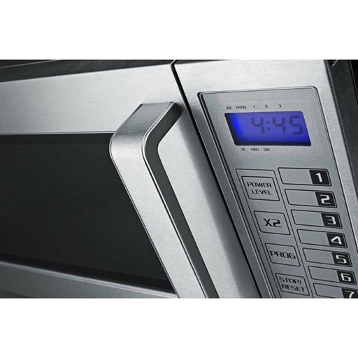 Summit 20 in. Microwave 0.9 cu. ft.with 1,000 Cooking Watts, Variable Power Levels, Digital Keypad and Stainless Steel Interior/Exterior - SCM1000SS