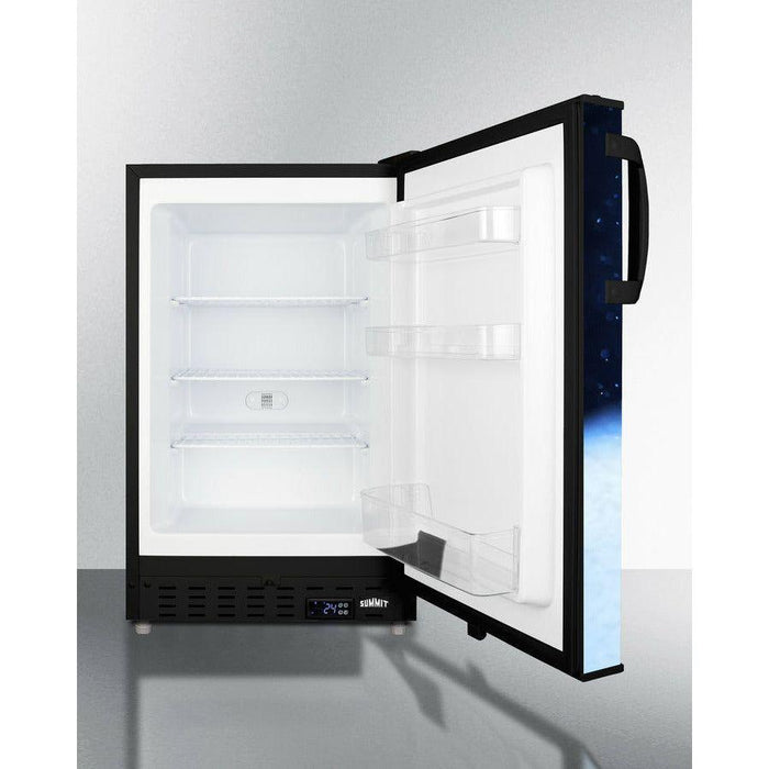 Summit 20 in. Wide 2.68 Cu. Ft. Capacity Beer Froster with Adjustable Shelves - ALFZ37BFROST