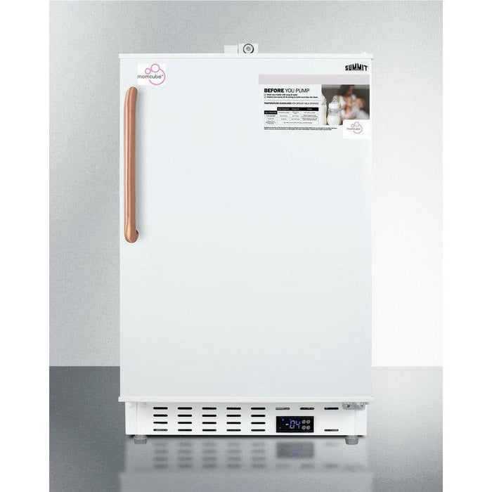 Summit 20 in. Wide and 2.68 Cu. Ft. Medical Freezer with Lock - ALFZ36LMCTBC