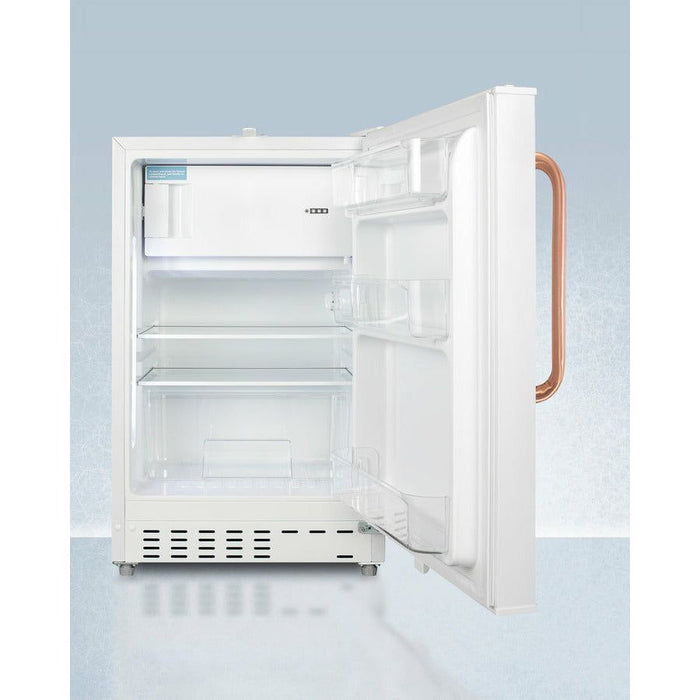 Summit 20 in. Wide Built-in Refrigerator-Freezer, ADA Compliant - ADA302RFZTBC