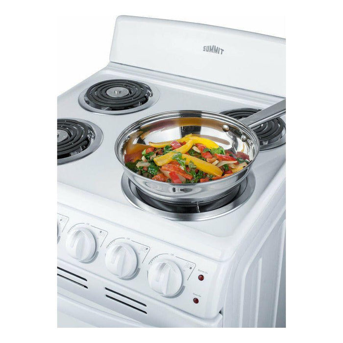 Summit 20 in. Wide Electric Coil Range - RE203W