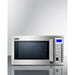 Summit Microwaves Summit 20" Microwave 0.9 cu. ft.with 1,000 Cooking Watts, Variable Power Levels, Digital Keypad and Stainless Steel Interior/Exterior - SCM1000SS