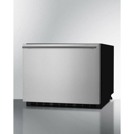 Summit Refrigerators Stainless steel Summit 21.5" Wide Built-In Drawer Refrigerator - FF1DSS