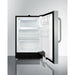 Summit 21 in. Wide 2.68 Cu. Ft. Compact Refrigerator with Adjustable Shelves - ALRF49B