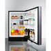 Summit 21 in. Wide 3.53 Cu. Ft. Compact Refrigerator with Adjustable Glass Shelves - ALR47BIF