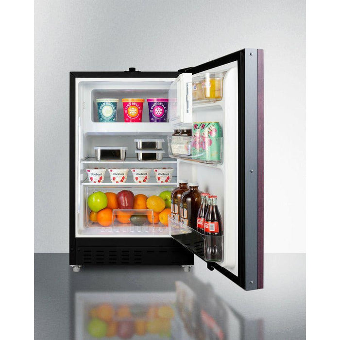 Summit 21 Inch Wide 2.68 Cu. Ft. Compact Refrigerator with Adjustable Shelves - ALRF49BIF