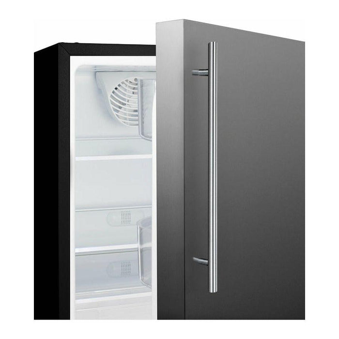 Summit 21 Inch Wide 3.53 Cu. Ft. Compact Refrigerator with Adjustable Glass Shelves - ALR47B