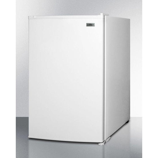 Summit 22 in. Wide All-Freezer Freestanding Upright Compact Freezer with 5.04 cu. ft. Capacity, CFC Free, Manual Defrost, Door Storage, CARB Compliant in White - FS605