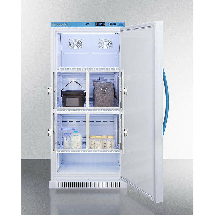 Summit 23 in. MOMCUBE™ 8 Cu.Ft. Breast Milk Refrigerator - MLRS8MCLK