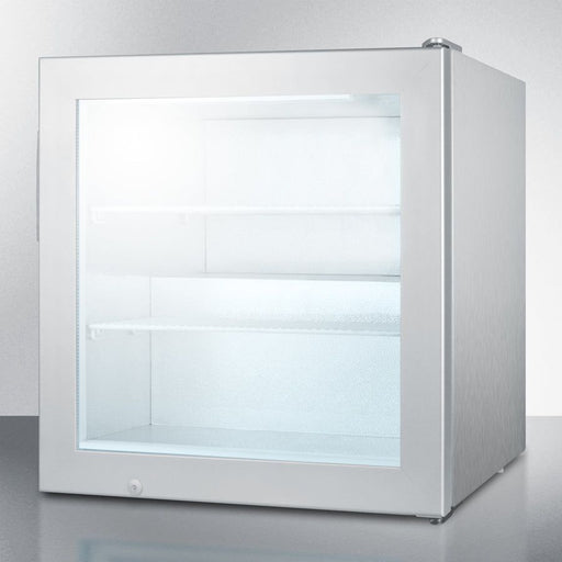 Summit Freezers Summit 24" Compact All-Freezer with Removable Shelves, Factory Installed Lock, Self-Closing Door, Low Temperature Operation - SCFU386