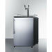 Summit 24 in. Beer Dispenser, Auto Defrost with Dual Tap System Wide Built-In Kegerator - SBC635MBI7