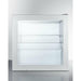 Summit 24 in. Compact All-Freezer with Removable Shelves, Factory Installed Lock, Self-Closing Door, Low Temperature Operation - SCFU386