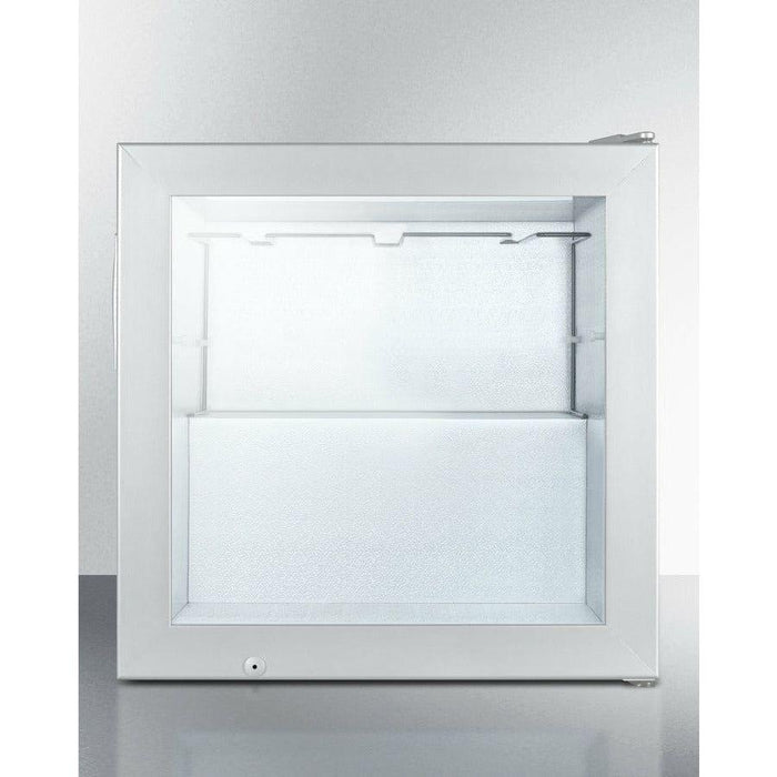 Summit 24 in. Compact Vodka Freezer with 3.0 cu. ft. Capacity, Self-Closing Door, Factory-Installed Lock - SCFU386VK