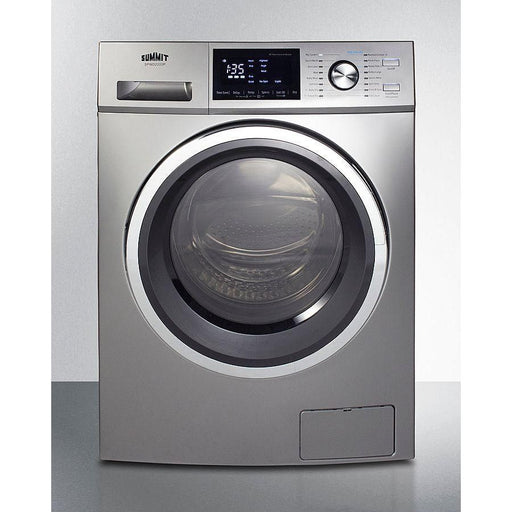 Summit 24 in. Front Load Washer/Dryer Combo with 2.7 cu. ft. Capacity, 16 Wash Cycles, 3 Dry Cycles, Sanitize Cycle, 4 Temperature Settings, 1,300 RPM Spin Speed - SPWD2203P