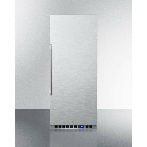 Summit 24 in. Stainless Steel 10.1 Cu. ft. All Refrigerator - FFAR121SS7