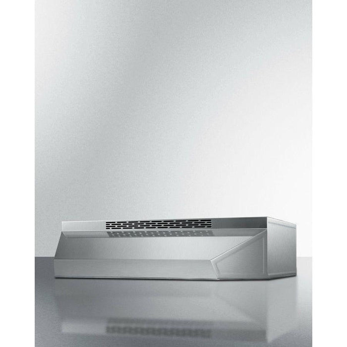 Summit 24 in. Under Cabinet Convertible Range Hood, ADA Compliant - ADAH1624