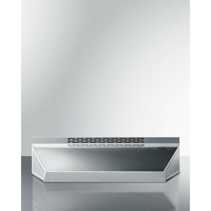 Summit 24 in. Under Cabinet Convertible Range Hood, ADA Compliant - ADAH1624