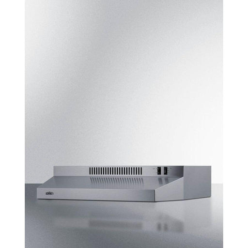 Summit 24 in. Under Cabinet Convertible Range Hood - H24RSS