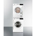 Summit 24 in. Washer/Heat Pump Dryer Combination - SLS24W3P