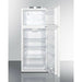 Summit 24 in. Wide 10.3 Cu. Ft. Top Mount Refrigerator with Top Mounted Thermometer - BKRF111