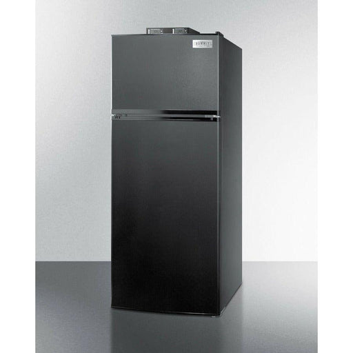 Summit 24 in. Wide 10.3 Cu. Ft. Top Mount Refrigerator with Top Mounted Thermometer - BKRF111