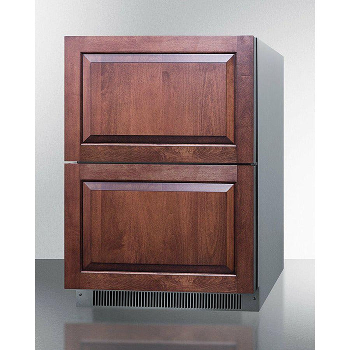 Summit 24 in. Wide 2-Drawer All-Refrigerator, ADA Compliant - ADRD24