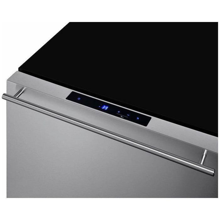 Summit 24 in. Wide 2-Drawer All-Refrigerator, ADA Compliant - ADRD241