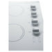 Summit 24 in. Wide 230V 4-Burner Radiant Cooktop - CRS426