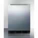 Summit 24 in. Wide, 5.5 Cu. Ft. Compact Refrigerator with Adjustable Glass Shelves - AR5B