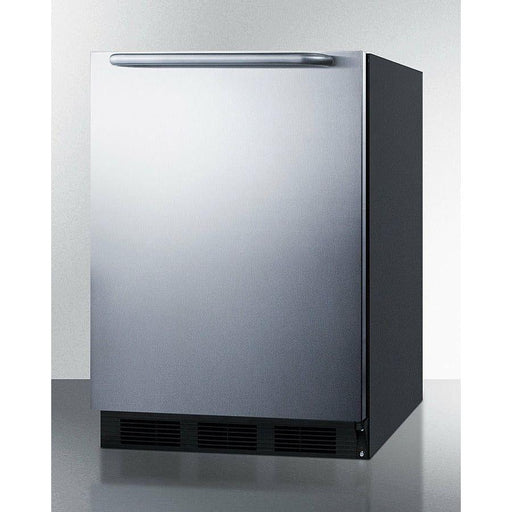 Summit 24 in. Wide, 5.5 Cu. Ft. Compact Refrigerator with Adjustable Glass Shelves - AR5B