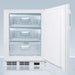 Summit 24 In. Wide All-Freezer, ADA Compliant with 3.2 Cu. Ft. Capacity, Pull-out Drawers, Access Port, -25°C Capable, Lock, Manual Defrost, Magnetic Door Gasket - VT65MLPROADA