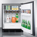 Summit 24 in. Wide All-refrigerator - FF63BKSSHH