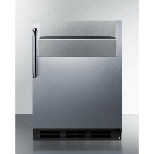 Summit 24 in. Wide All-Refrigerator with Speed Rail - FF7BKSSTBSR