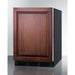 Summit 24 in. Wide Black Cabinet All-refrigerator with ADA - FF6BKBI7IFADA