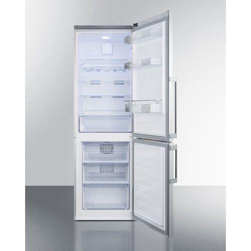 Summit 24 in. Wide Bottom Freezer Refrigerator - FFBF246SS