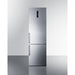 Summit 24 in. Wide Bottom Freezer Refrigerator With Icemaker - FFBF181ESIM