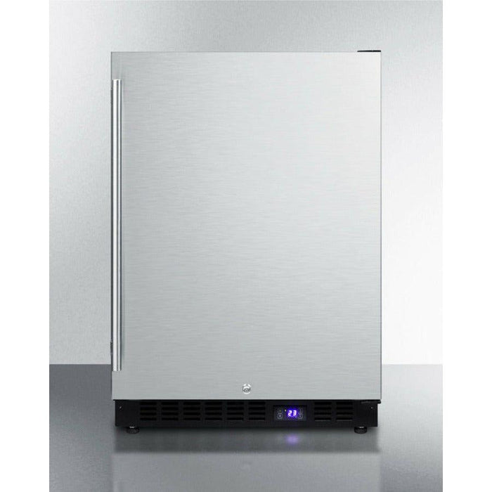 Summit 24 in. Wide Built-In All-Freezer With Icemaker (Panel Not Included) - SCFF53B