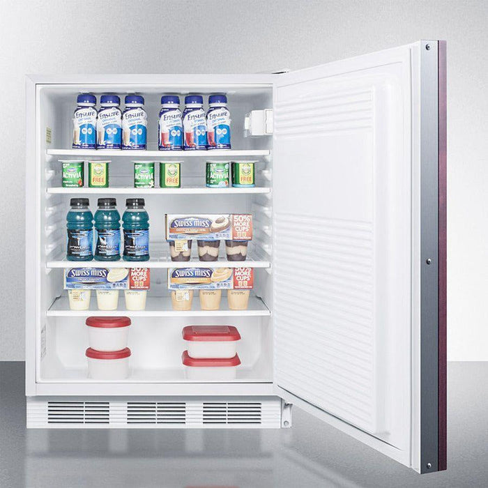 Summit 24 in. Wide Built-in All-Refrigerator, ADA Compliant - FF7LWBIIFADA