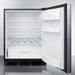 Summit 24 in. Wide Built-in All-Refrigerator, ADA Compliant (Panel Not Included) - FF63BKBIIFADA