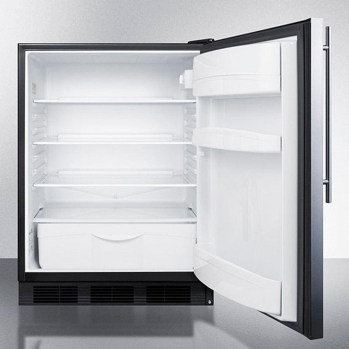 Summit 24 in. Wide Built-In All-Refrigerator - FF6BKBISS