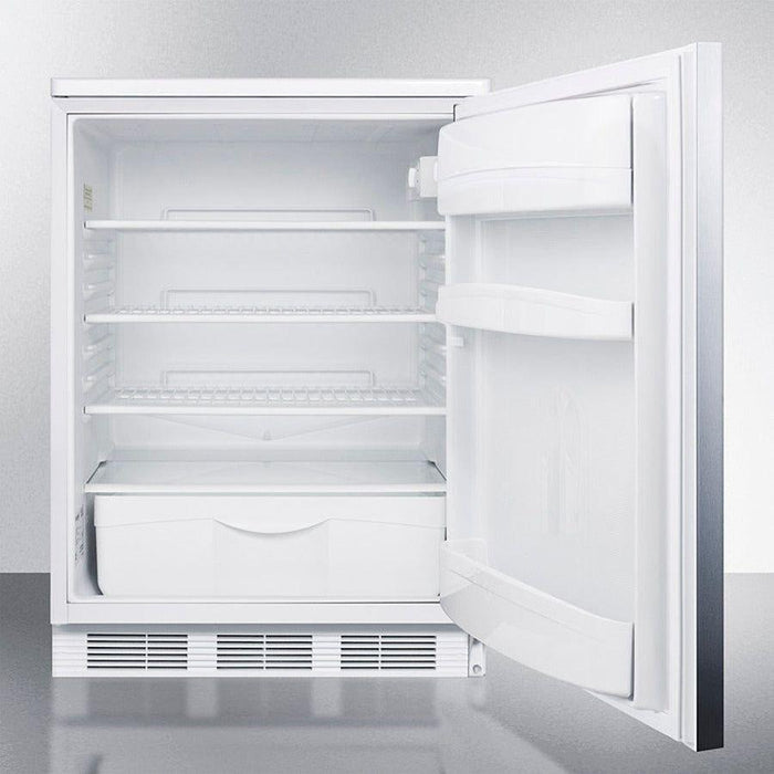 Summit 24 in. Wide Built-In All-Refrigerator - FF6LWBI7SS