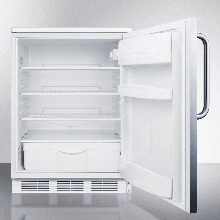 Summit 24 in. Wide Built-In All-Refrigerator - FF6WBI7SS